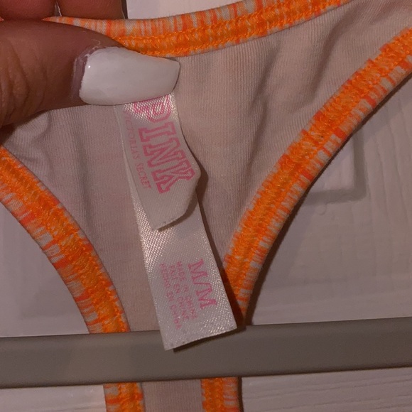 PINK Victorias’ Secret Orange Sports Bra - Picture 3 of 3